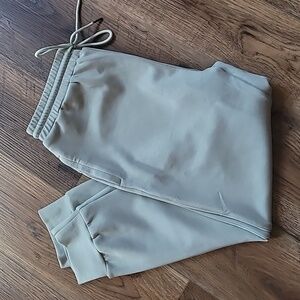 Holley Girl Sweat Pants, Size L, Sage Green, Mint, Soft